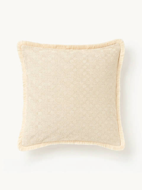 Westwing — Housse de coussin à franges Kirana