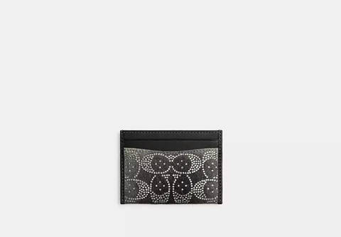 Coach — Coach Porte-cartes Essentiel Avec Signature Cristal
