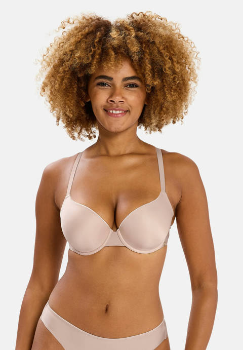Sans Complexe — Soutien-gorge corbeille avec coques Unseen Blush / Beige