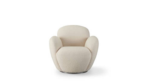 Roche Bobois — Pétale – Fauteuil pivotant