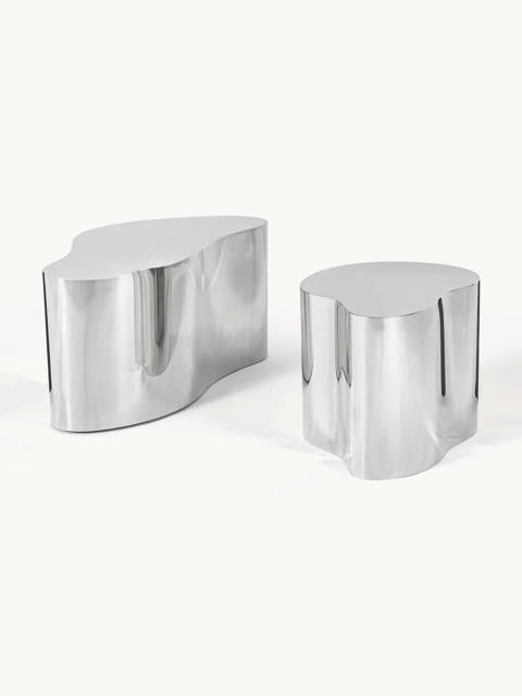 Westwing — Tables d'appoint de forme organique Dale, 2 pièces