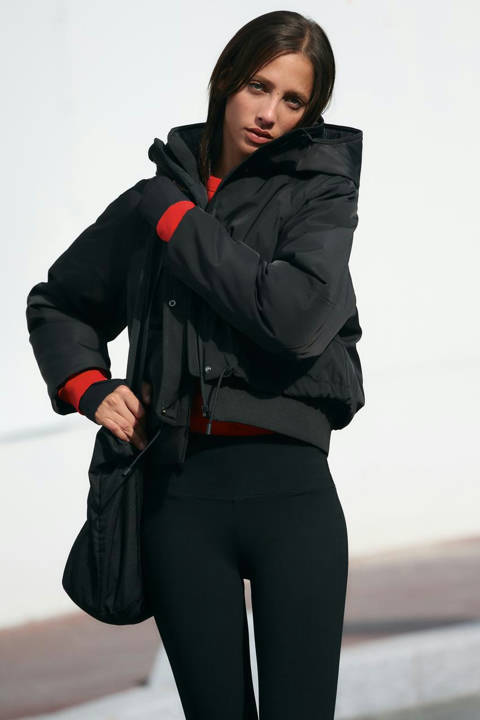 Zara — Anorak court technique déperlant et coupe-vent