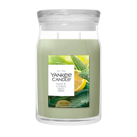 Yankee Candle — Bougie Sauge et agrumes