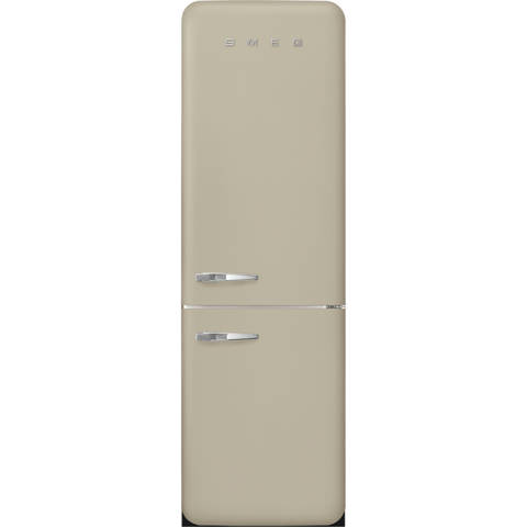 Smeg — Réfrigérateur Combiné Beige lin Esthétique Années 50 FAB32RMLM6