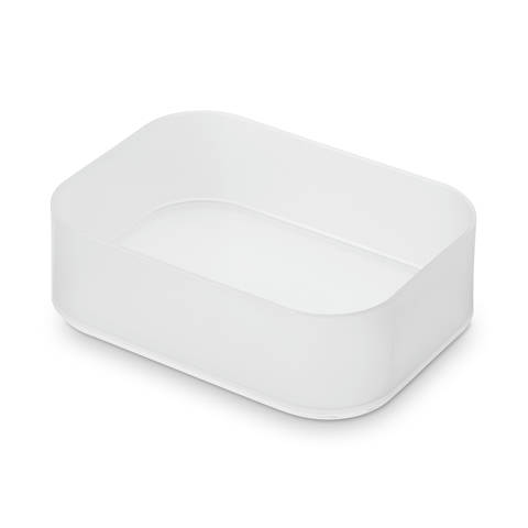 MUJI — Plateau d'organisateur de cosmétiques - Transparent - 15 x 11 x 4,5 cm