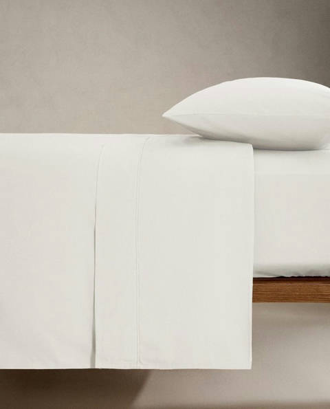 Zara Home — Housse de couette coton percale (300 fils)