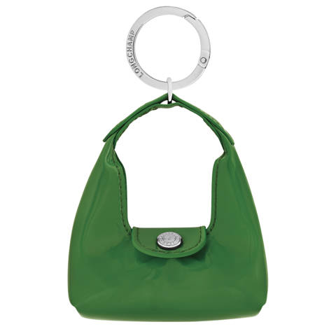 Longchamp — Porte-clés Le Pliage Xtra – Cuir - Matcha