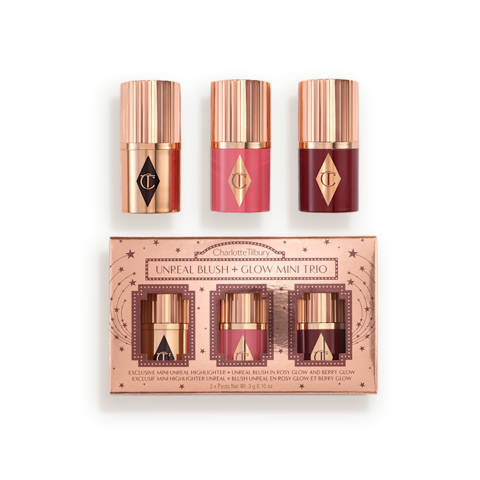 Charlotte Tilbury — Unreal Blush + Glow Mini Trio – Mini Cheek Kit