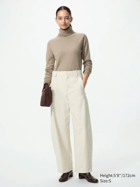 Uniqlo — Pantalon Barrel en jersey