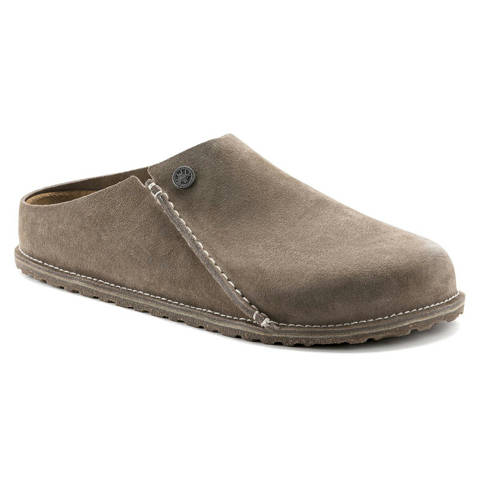 Birkenstock — Zermatt Premium Suede Leather – Gray Taupe