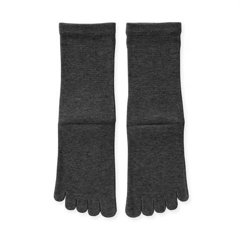MUJI — Chaussettes Tabi à 5 orteils à angle droit pour femme