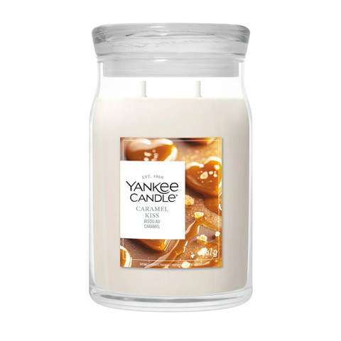 Yankee Candle — Bougie Bisou au caramel