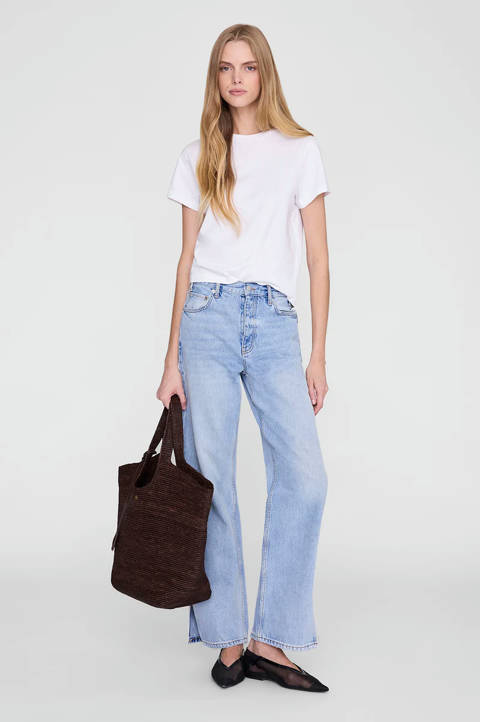 Anine Bing — Shelley Tee - White
