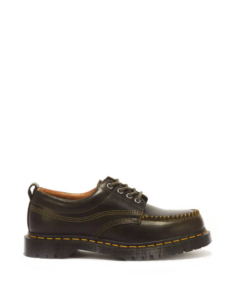 Dr. Martens — Chaussures Lowell en Cuir Mayhem à 4 Œillets et à Bout Mocassin