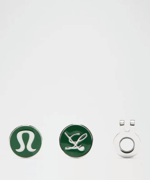 Lululemon — Golf Ball Markers with Hat Clip *2 Pack