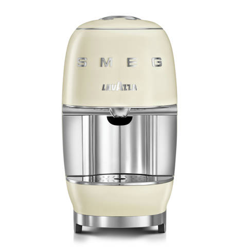 Smeg — Machine à café à capsules A Modo Mio Crème Collaboration Lavazza - Esthétique Années 50 18000460