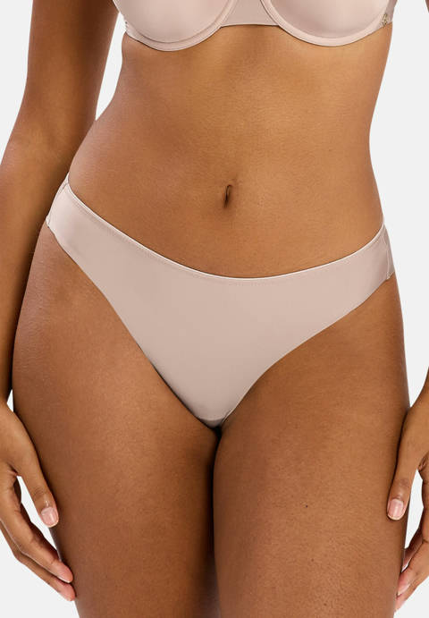 Sans Complexe — Tanga Unseen Blush / Beige