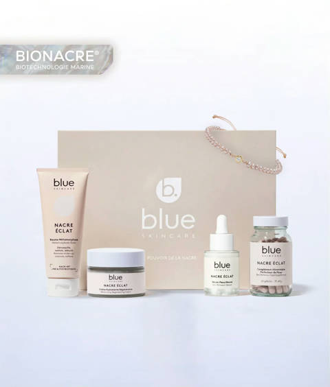 Blue Skincare — Coffret Premium, Soins, Perles & Diamants