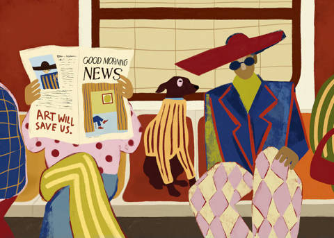 Desenio — Good Morning News Affiche