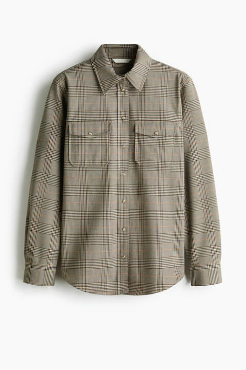 H&M — Chemise cargo