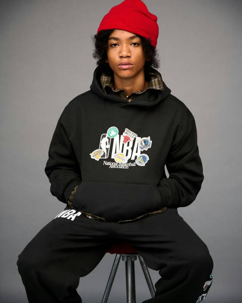 Zara — Sweat à capuche nba - multi teams