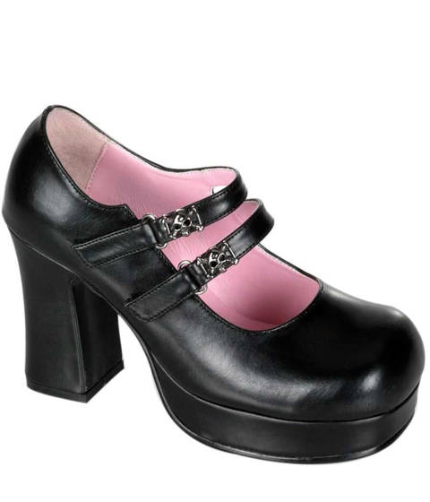 DEMONIA Cult — Mary Jane GOTHIKA-09 : L'Alliance de la Dentelle Noire et des Skulls Métalliques – Noir