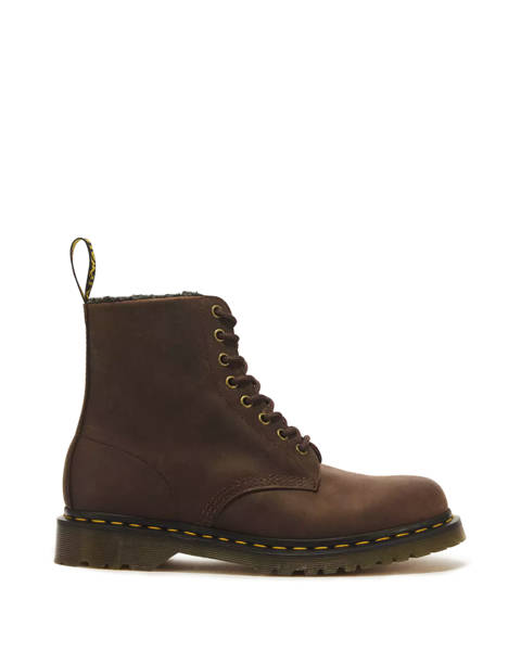 Dr. Martens — Boots 1460 Pascal Wl en Cuir Crazy Horse à 8 Œillets