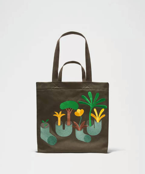 Lululemon — lululemon x Geoff McFetridge Double-Handle Canvas Tote Bag 17L