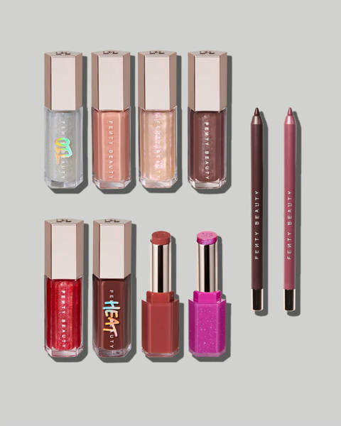 Fenty Beauty — The Fenty Beauty Lip Vault 10-Piece Lip Gloss + Liner Set