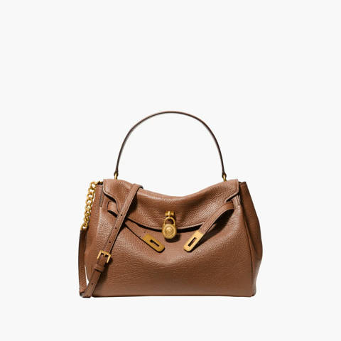 MICHAEL KORS — Grand sac à main Hamilton souple en cuir texturé MICHAEL KORS Hamilton