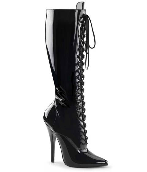 Devious — L'Irrésistible Ascension Lacée DOMINA-2020-Noir-Verni