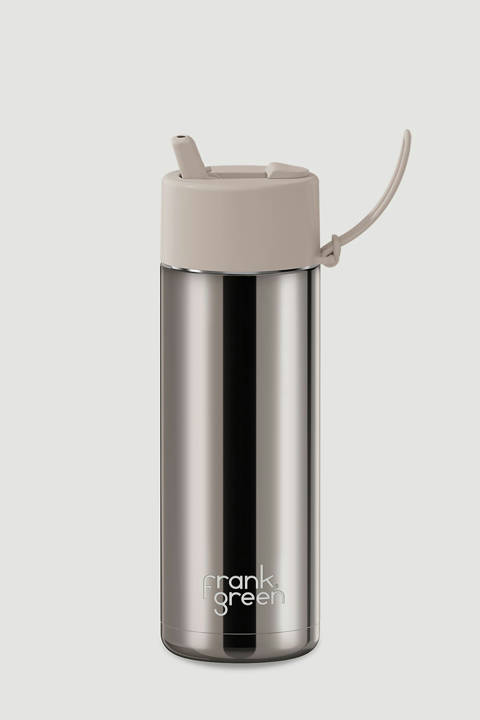 Anthropologie — Bouteille réutilisable en céramique chromée frank green