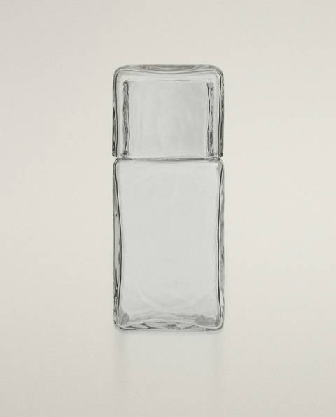 Zara Home — Set de nuit bouteille et verre