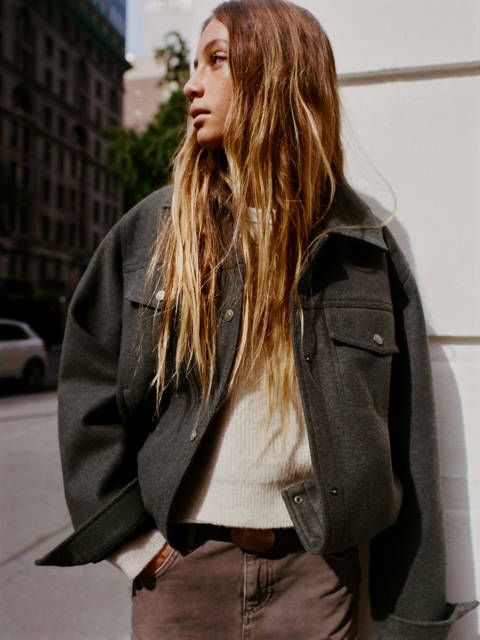 Zara — Blouson soft ballon
