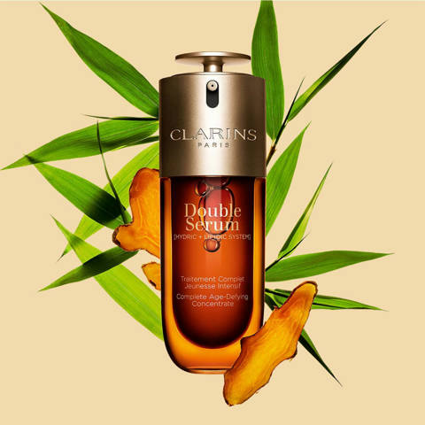 Clarins — DOUBLE SERUM- Sérum Anti-Âge raffermissant – 50 ml