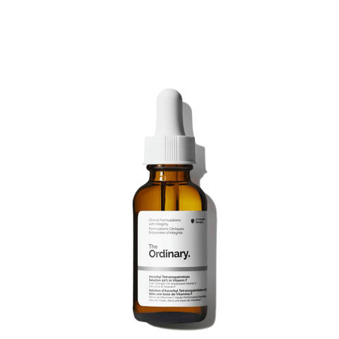 The Ordinary — Solution d'Ascorbyl Tetraisopalmitate 20% dans une base de Vitamine F – 30ml