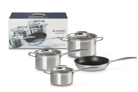 Le Creuset — Set de 4 pièces Inox Classique