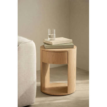 Sklum — Table d'appoint ronde Ø40 cm Adrido
