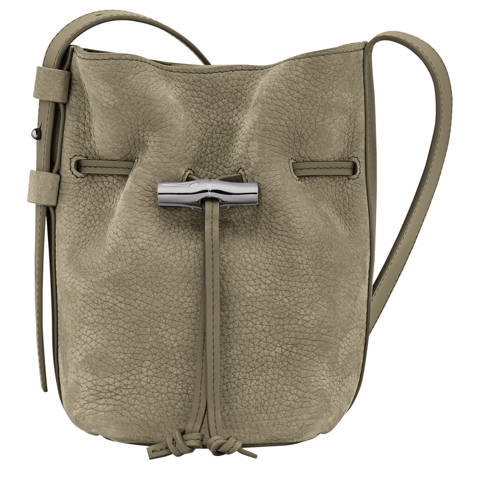 Longchamp — Sac seau S Le Roseau – Cuir - Lichen