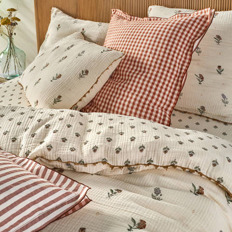 La Redoute Interieurs — Housse de couette gaze de coton, EMELINE
