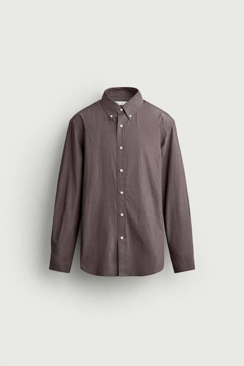 Zara — Chemise regular fit coton
