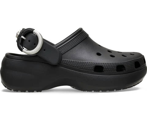 Crocs — Crocs Classic Platform Studded Buckle Clog