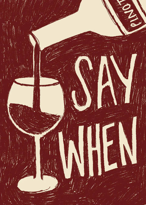 Desenio — Say When Affiche