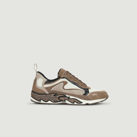Sandro — Baskets Flame – Marron