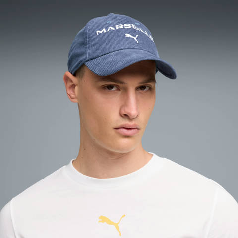Puma — Casquette en velours côtelé ftblCulture Olympique de Marseille