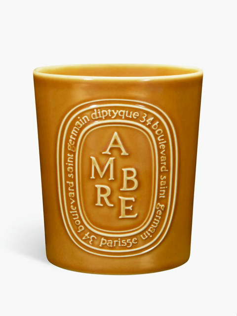 Diptyque — Ambre - Bougie grand modèle