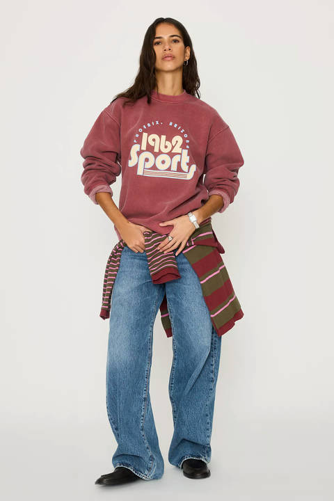Anthropologie — Sweat à capuche graphique sportif 1962 By Anthropologie