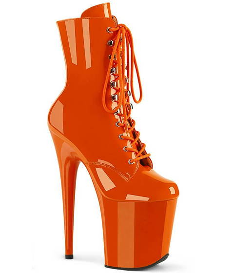 Pleaser — FLAMINGO-1020 : L'éclat vibrant des nuances audacieuses – Orange