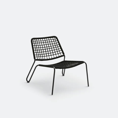 La Redoute Interieurs — Fauteuil de jardin bas en corde tressée, Masix