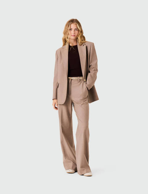 Maje — Veste de tailleur – Beige